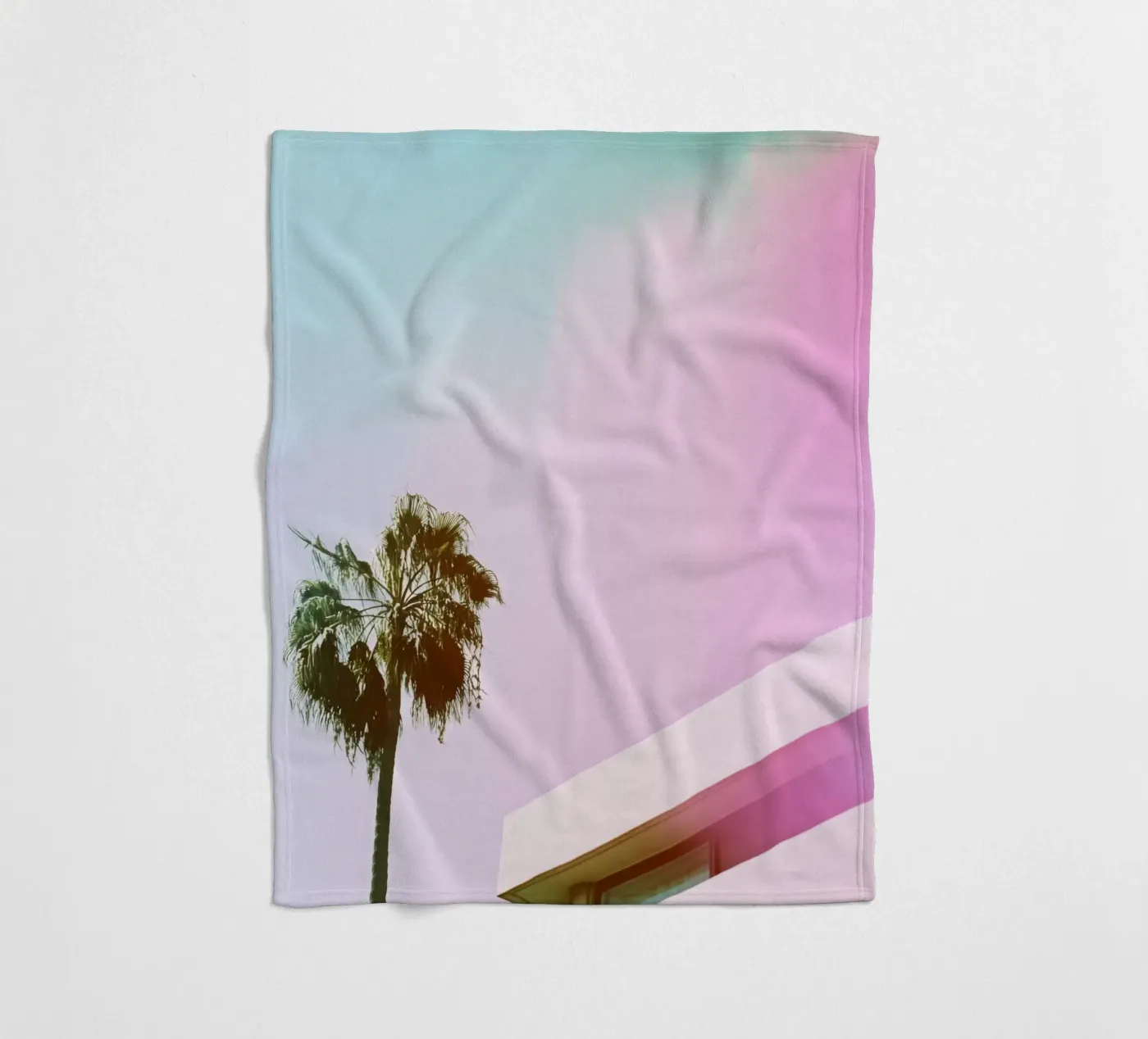 31 fleecedeken van Pink California | Affiches & Posters