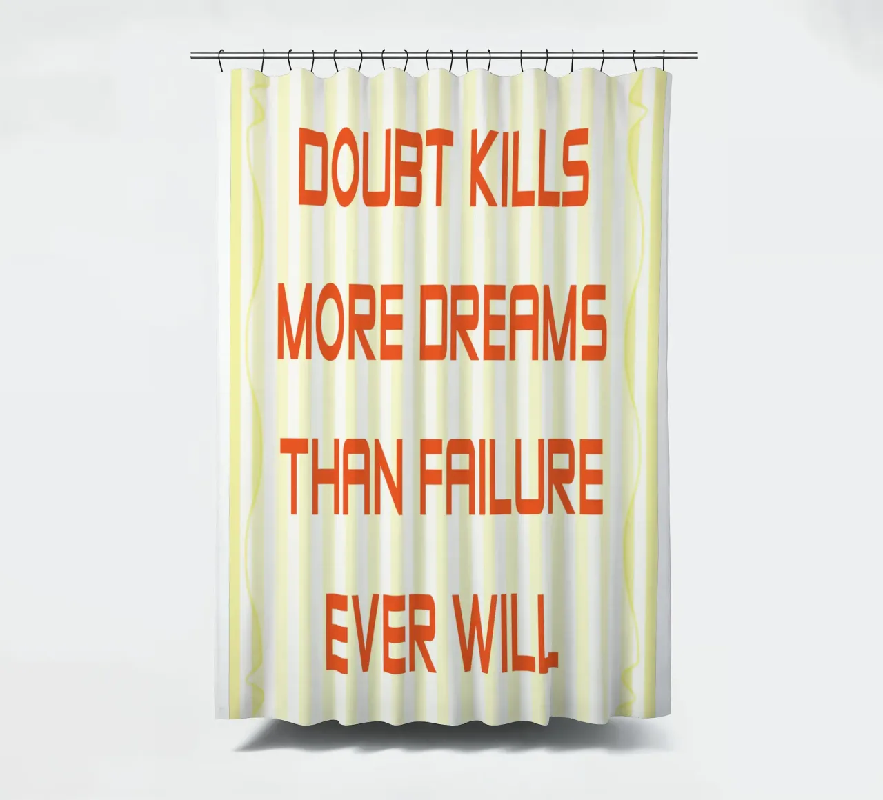 Scheitern wird immer Duschvorhang von kroocoot