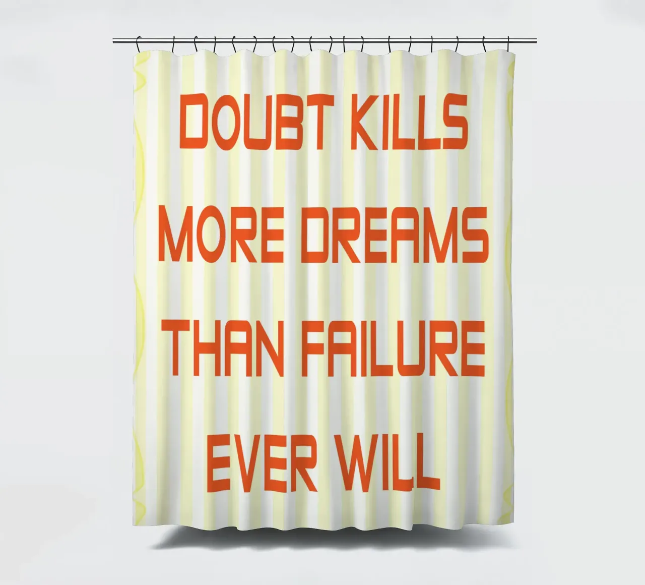 Scheitern wird immer Duschvorhang von kroocoot
