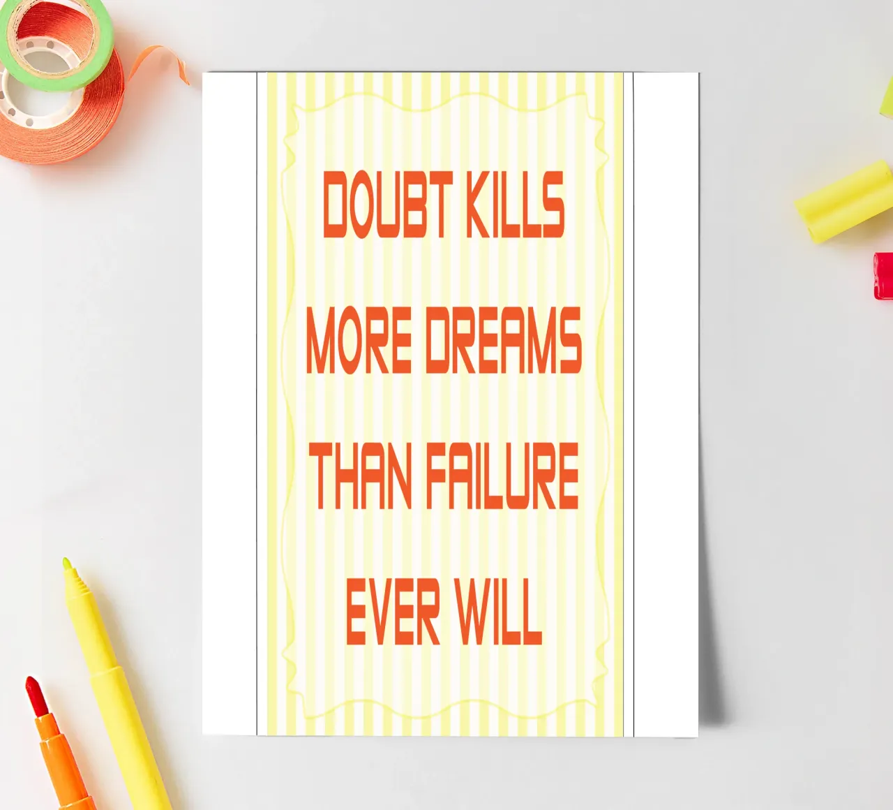 failure ever will Stickerbogen von kroocoot