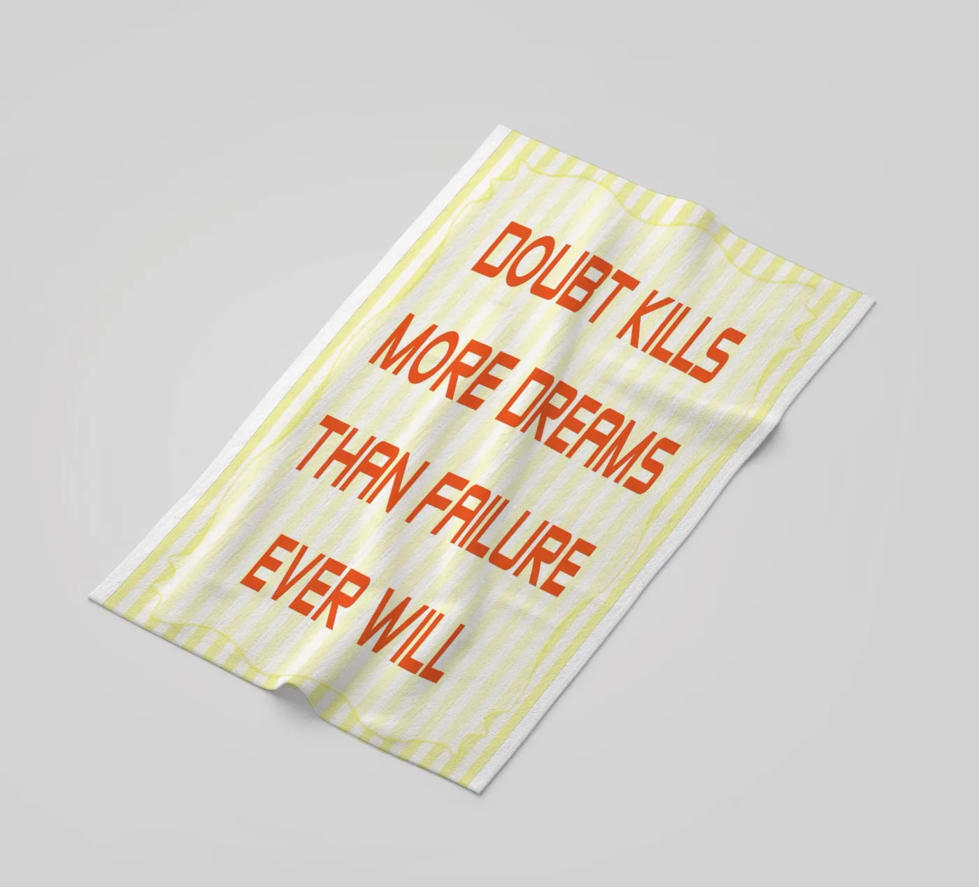 falen ooit zal strandhanddoek van kroocoot