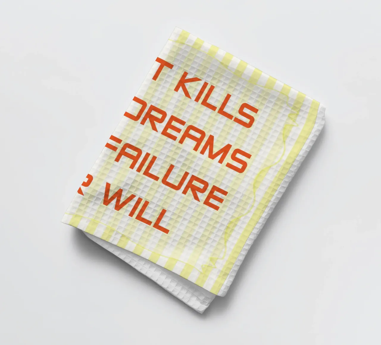 Scheitern wird immer Geschirrtuch von kroocoot