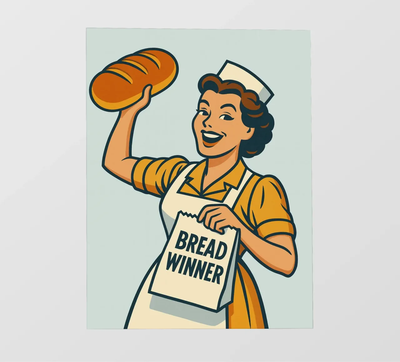 chef vincitore del pane telo in pvc da kroocoot