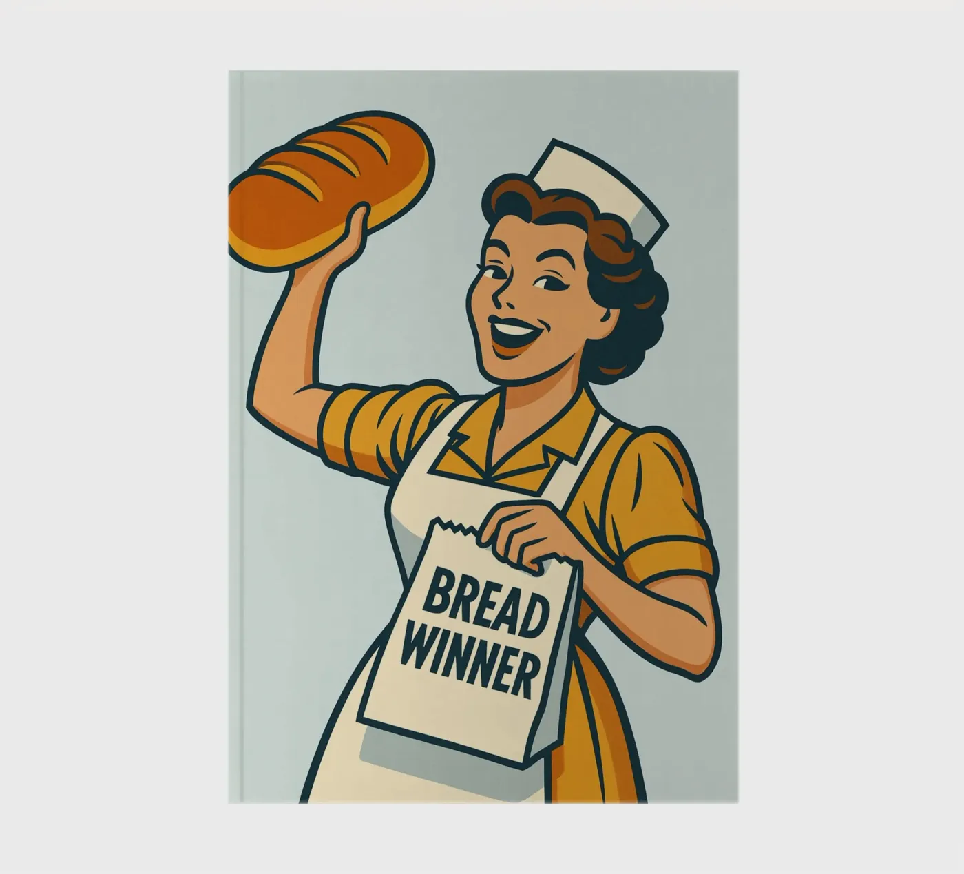 chef bread winner notebook by kroocoot