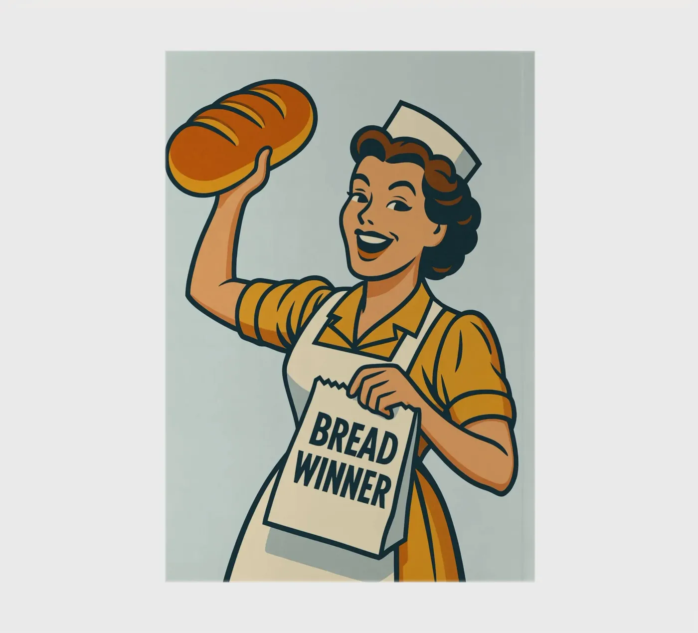 chef bread winner notebook by kroocoot