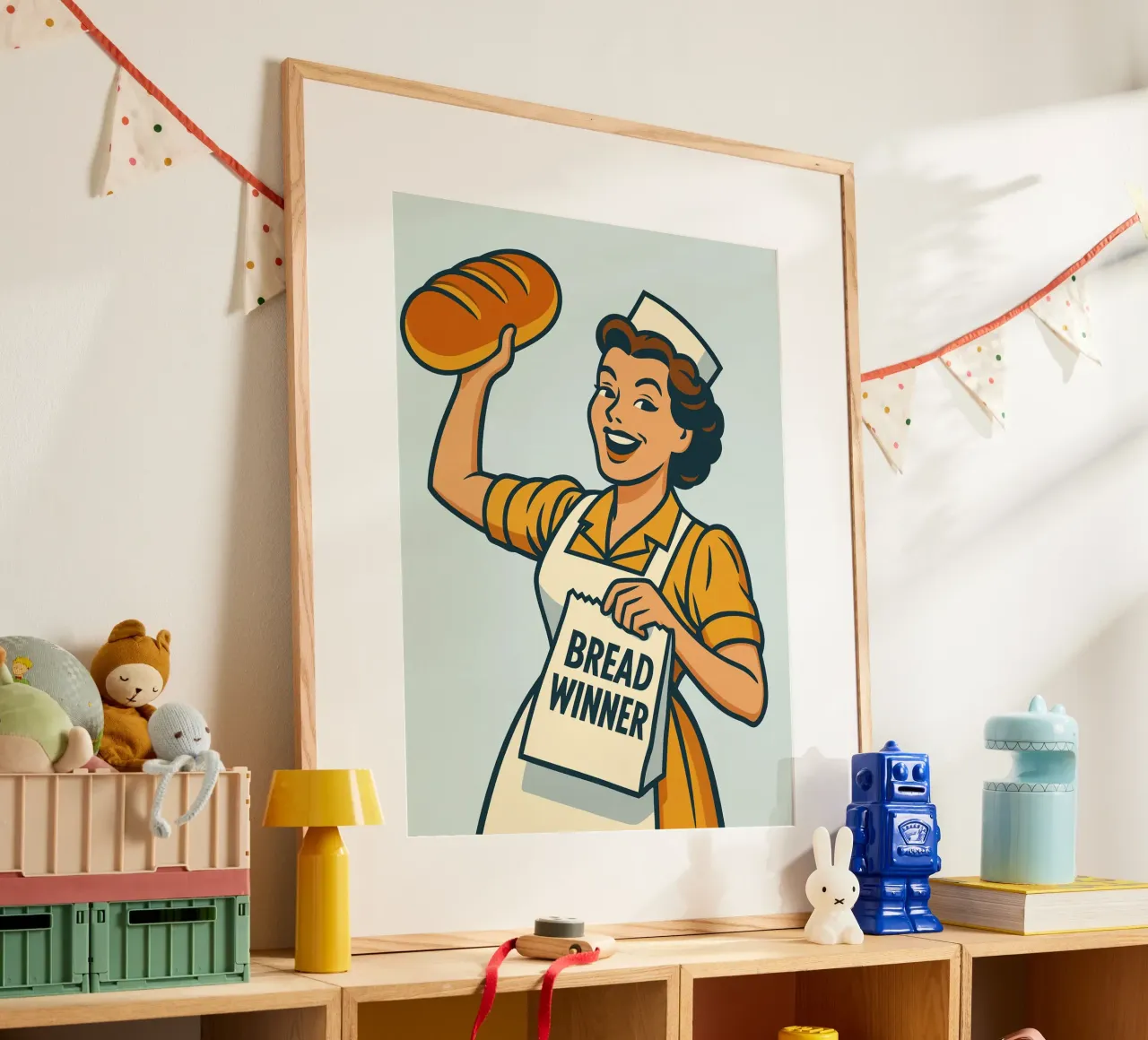 chef bread winner poster by kroocoot