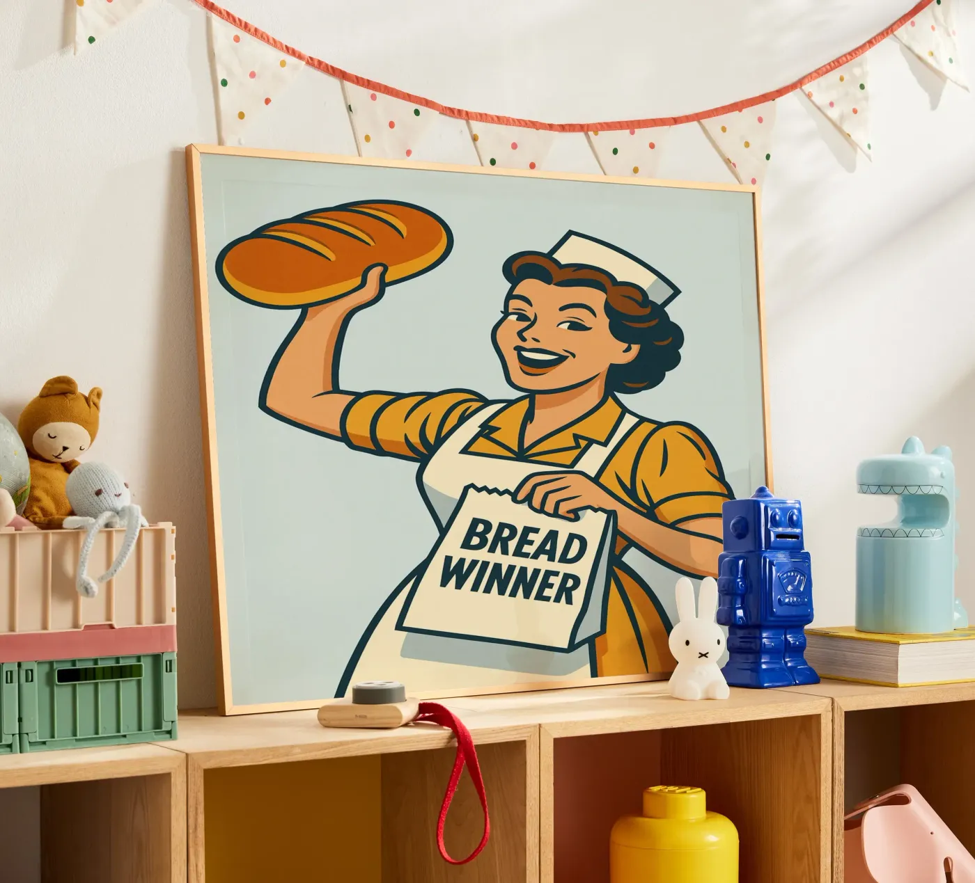 chef bread winner poster by kroocoot