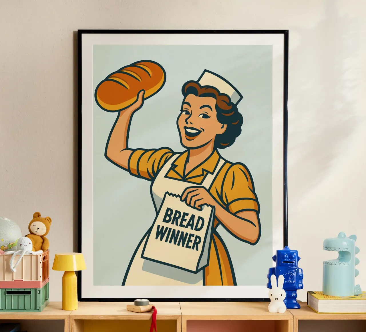chef bread winner poster by kroocoot