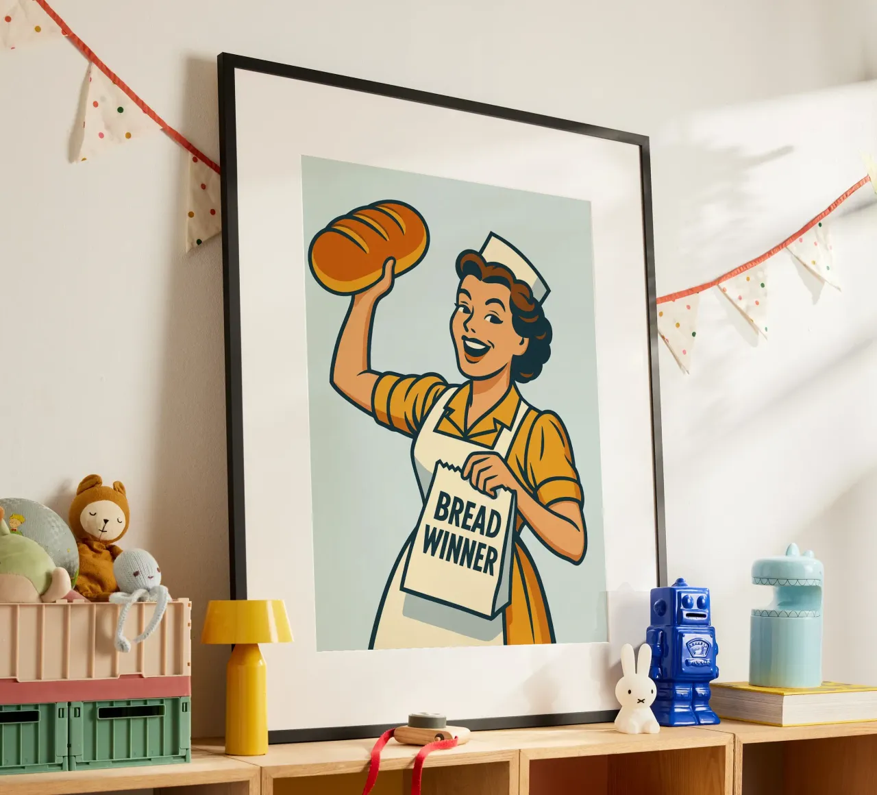 chef bread winner poster by kroocoot