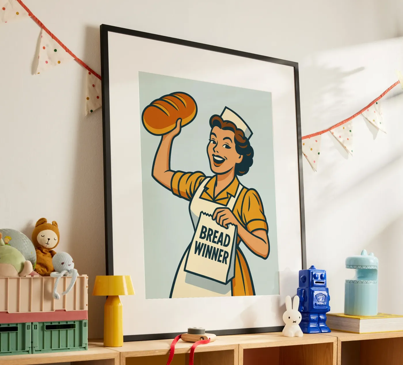 chef bread winner poster by kroocoot
