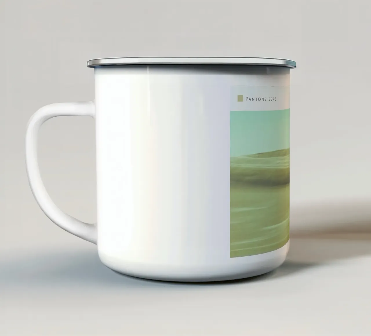 Leba Pantone 5875 tazza in smalto da In Full Color