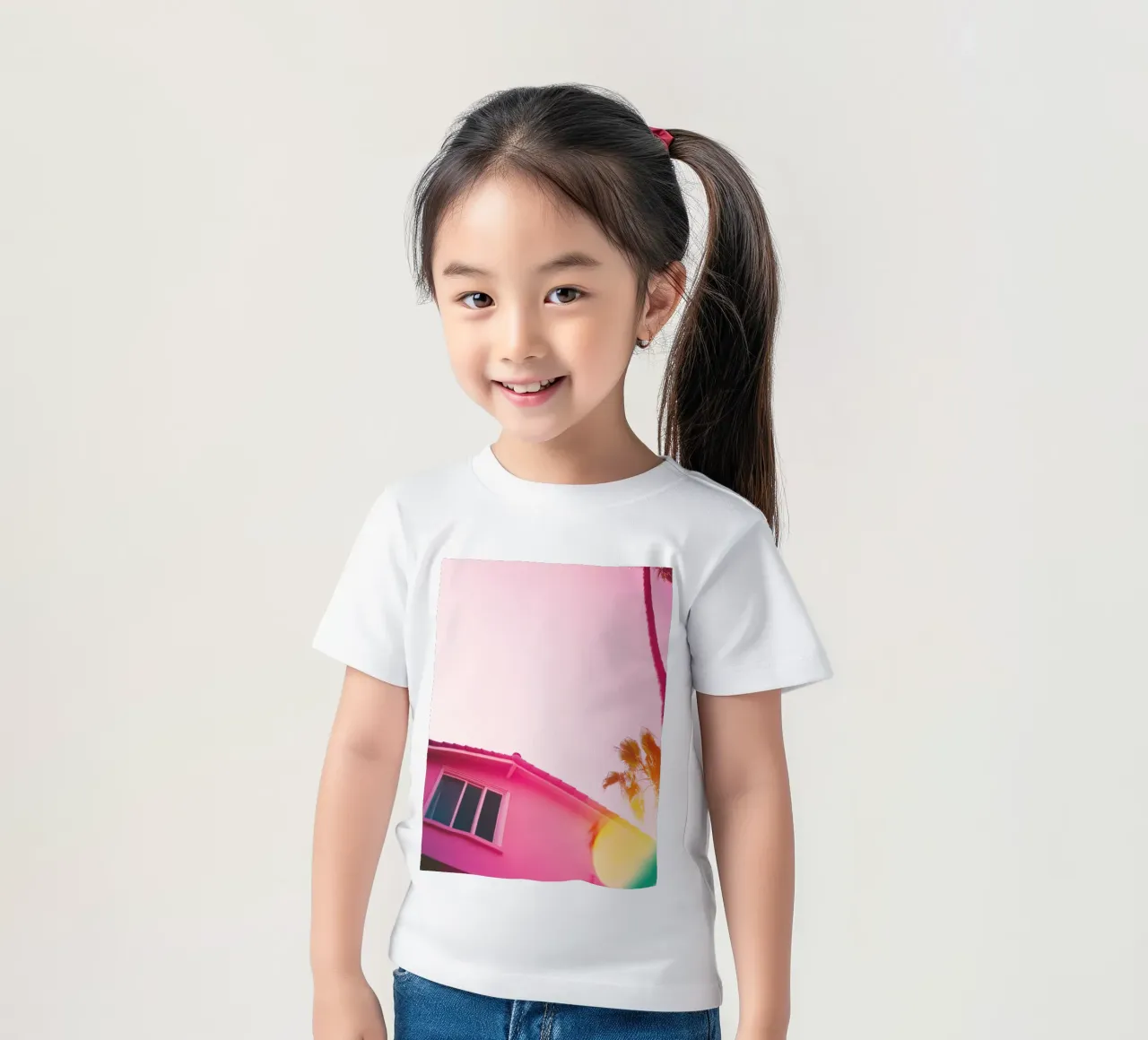 32 t-shirt bambini da Pink California | Affiches & Posters