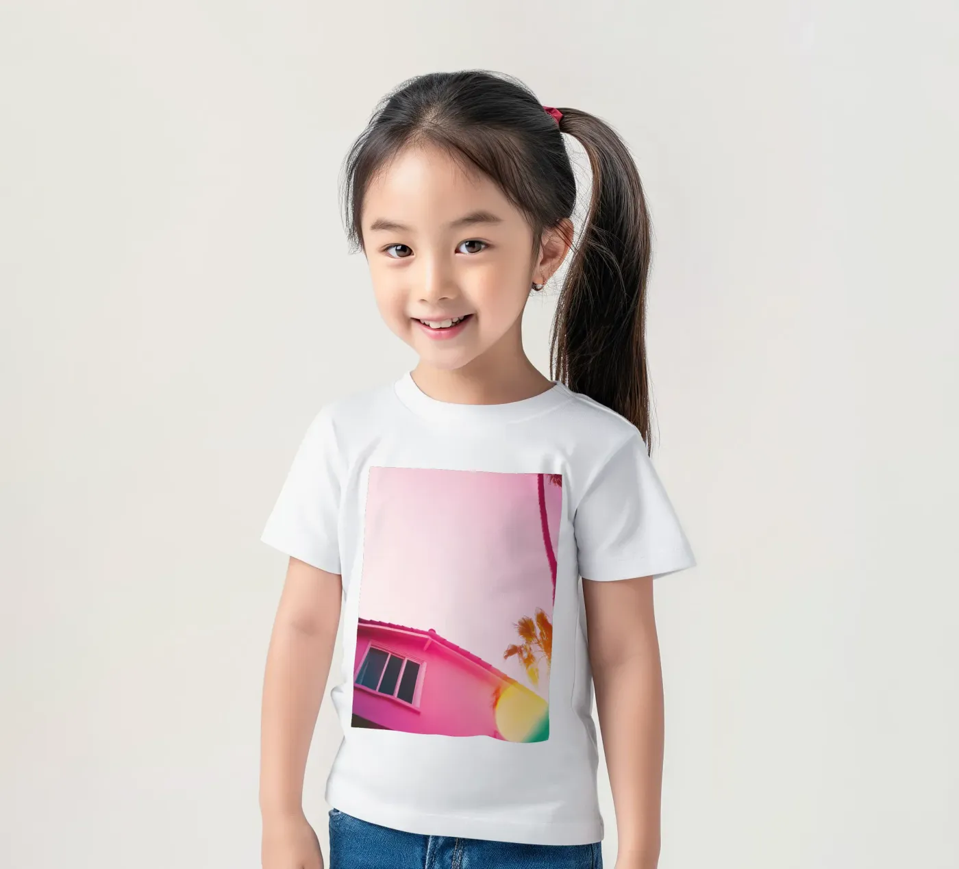 32 kinder t-shirt van Pink California | Affiches & Posters