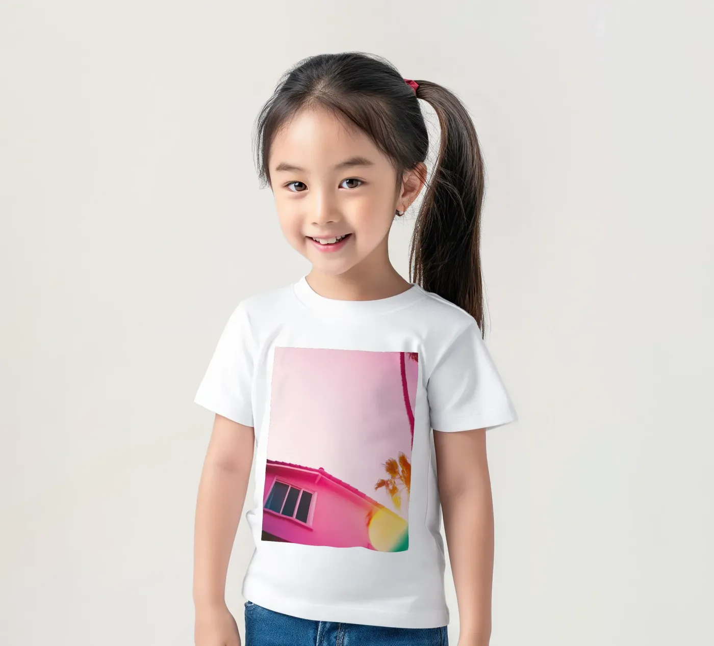 32 t-shirt bambini da Pink California | Affiches & Posters