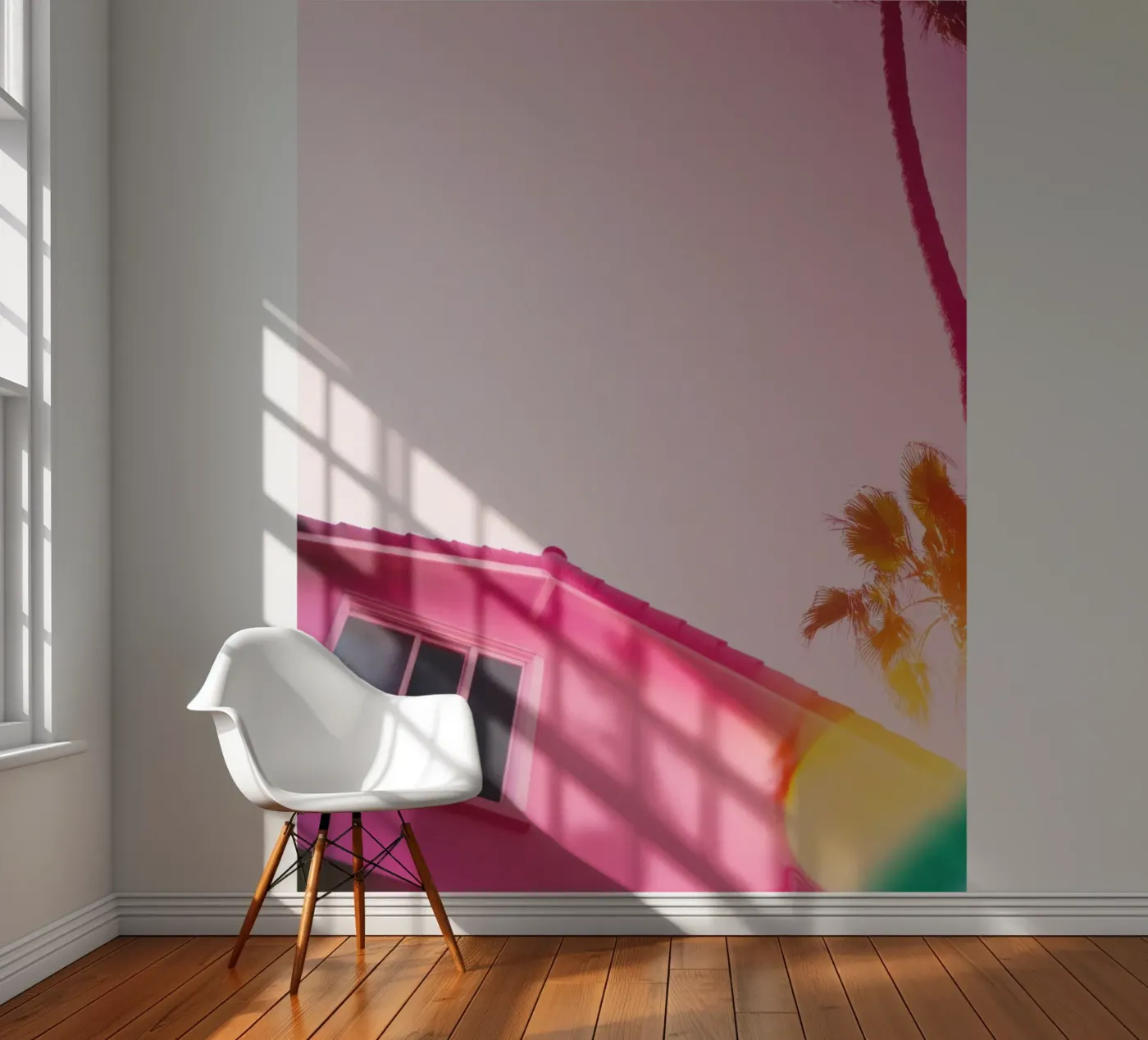 32 fotobehang van Pink California | Affiches & Posters