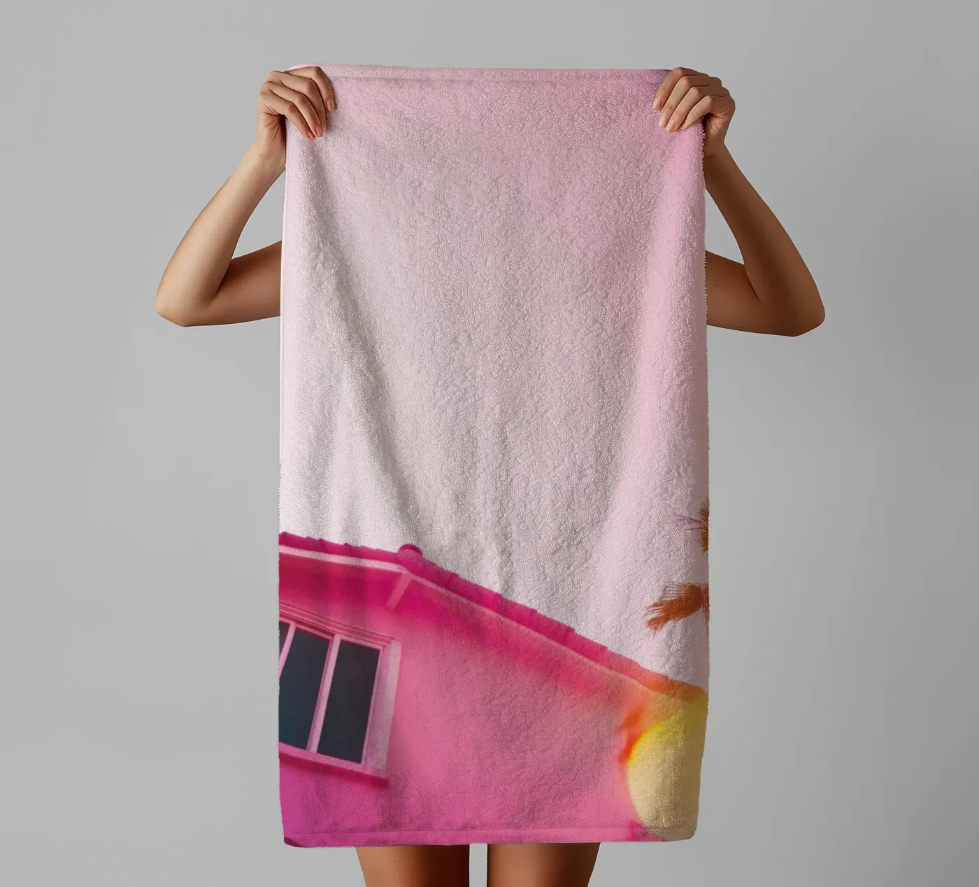 32 Handtuch von Pink California | Affiches & Posters