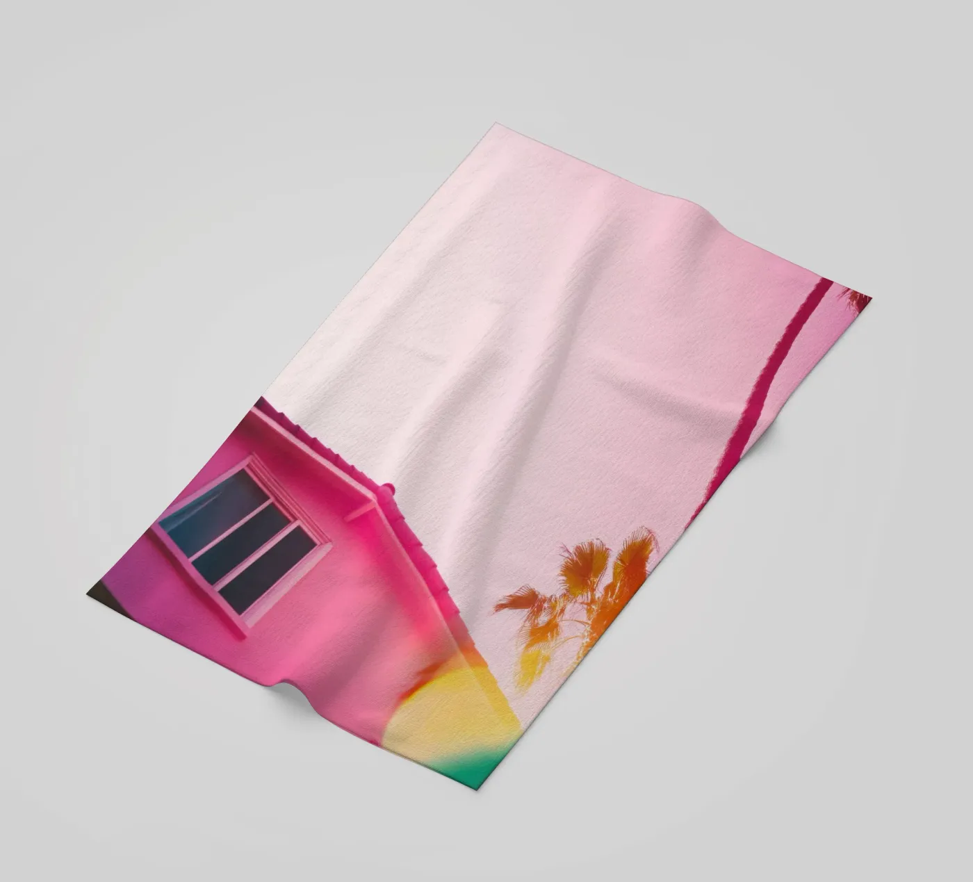32 strandhanddoek van Pink California | Affiches & Posters