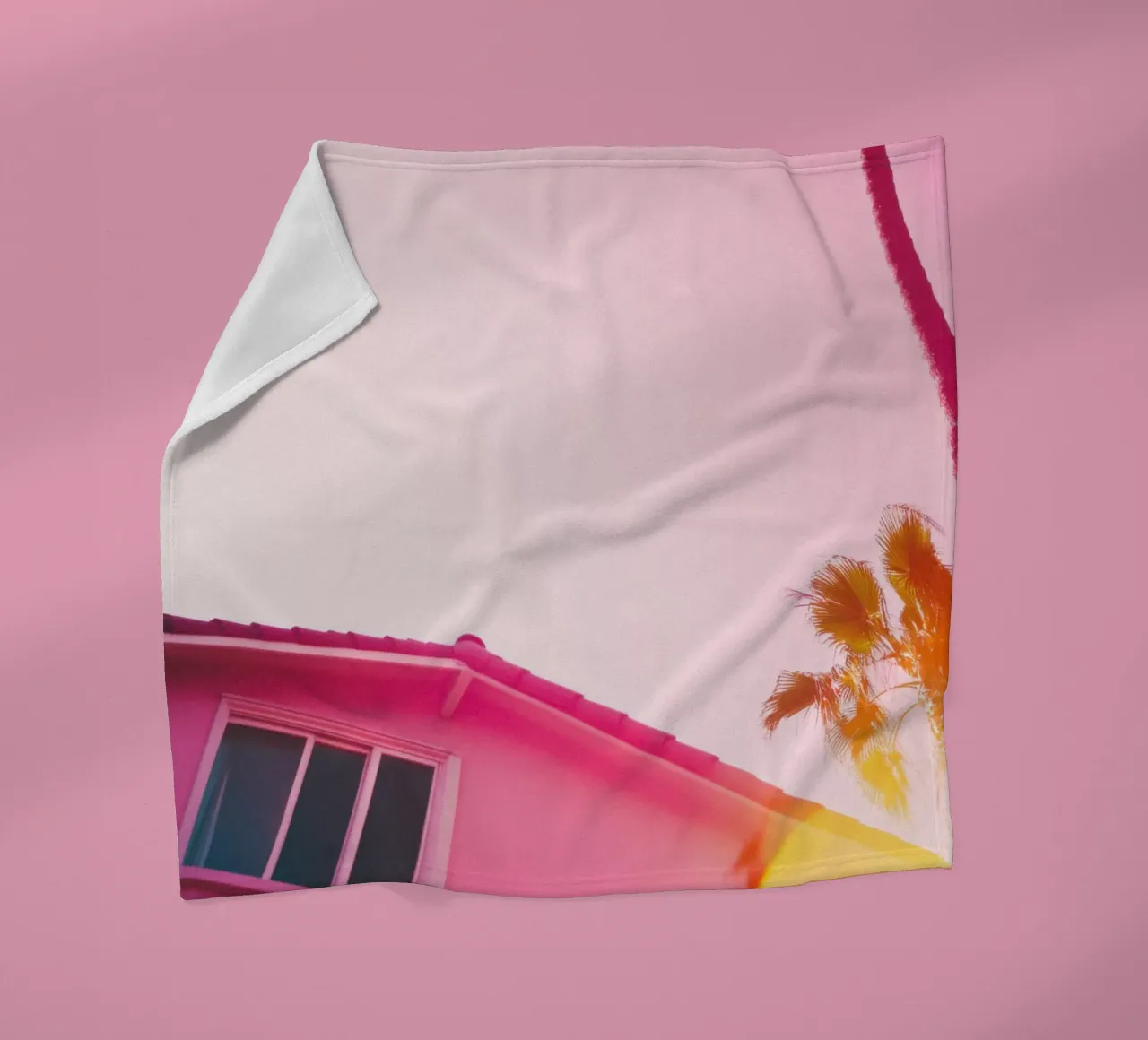 32 fleecedeken van Pink California | Affiches & Posters