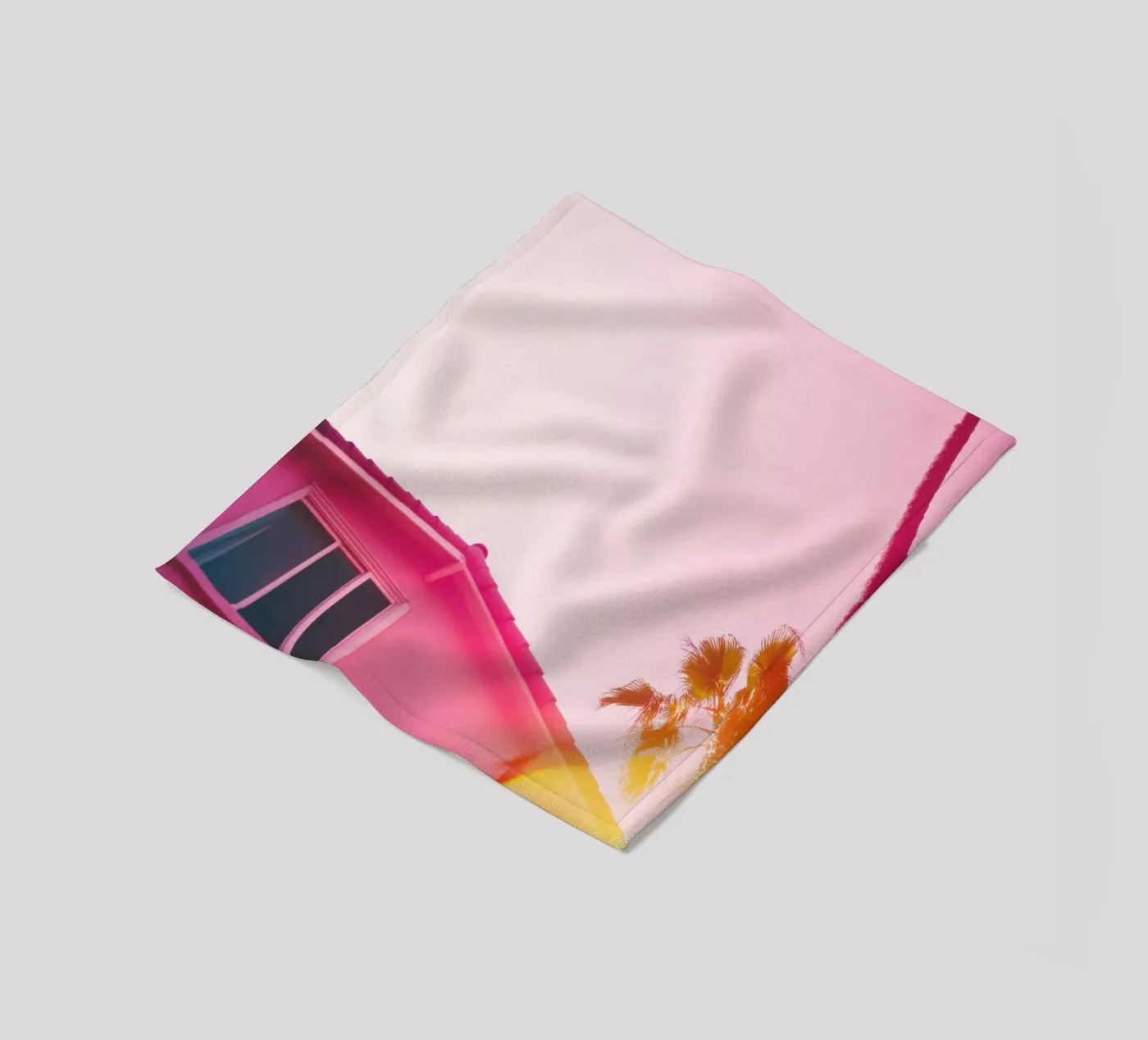 32 fleecedeken van Pink California | Affiches & Posters