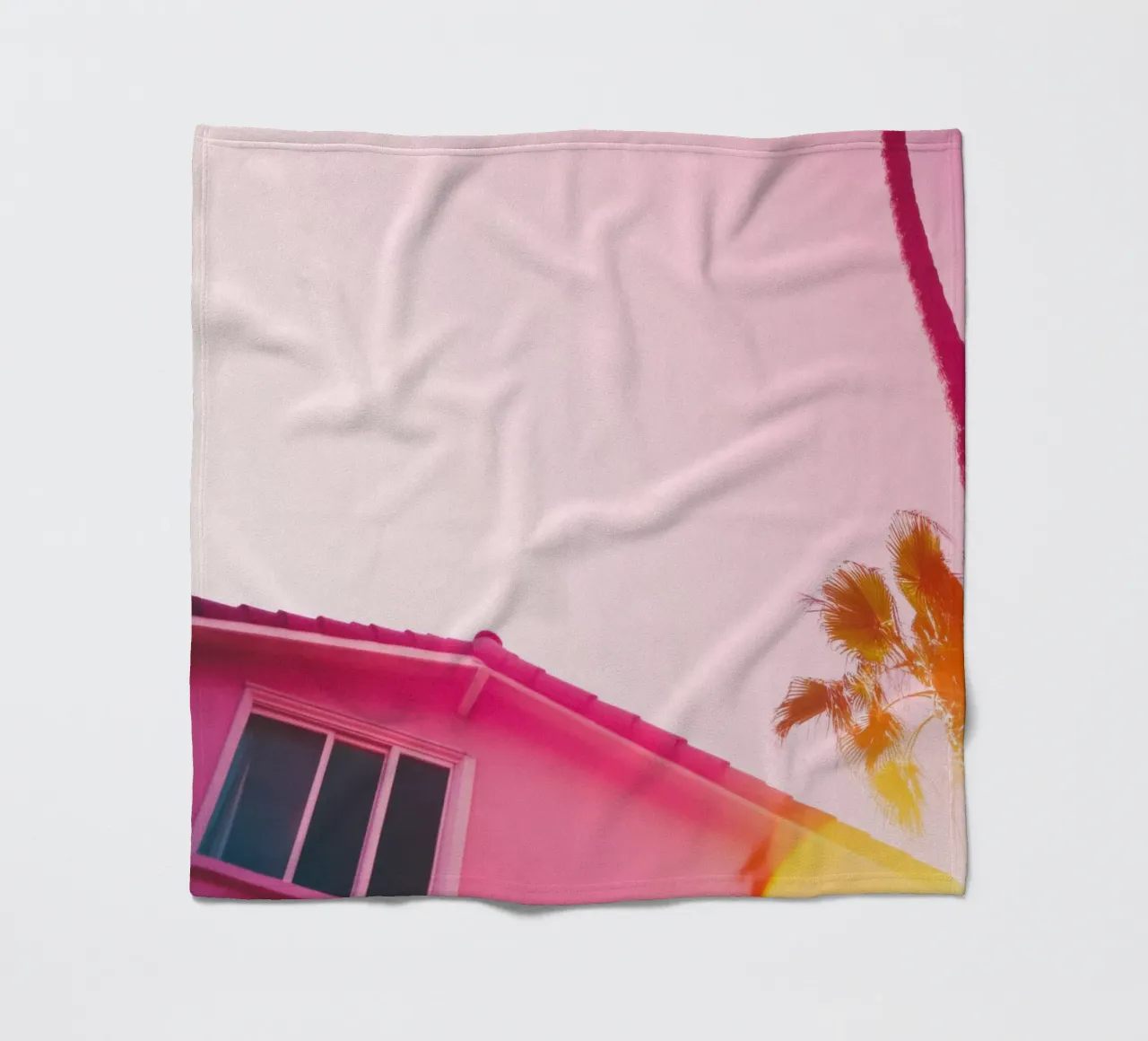 32 fleecedeken van Pink California | Affiches & Posters