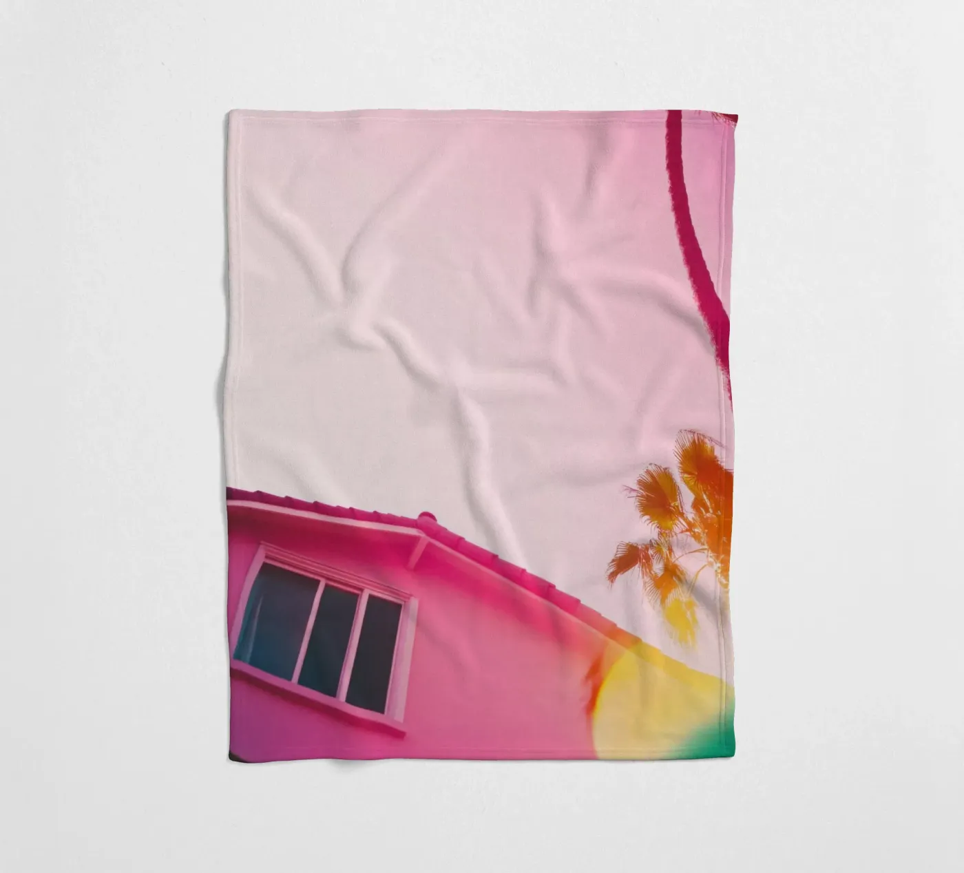 32 fleecedeken van Pink California | Affiches & Posters