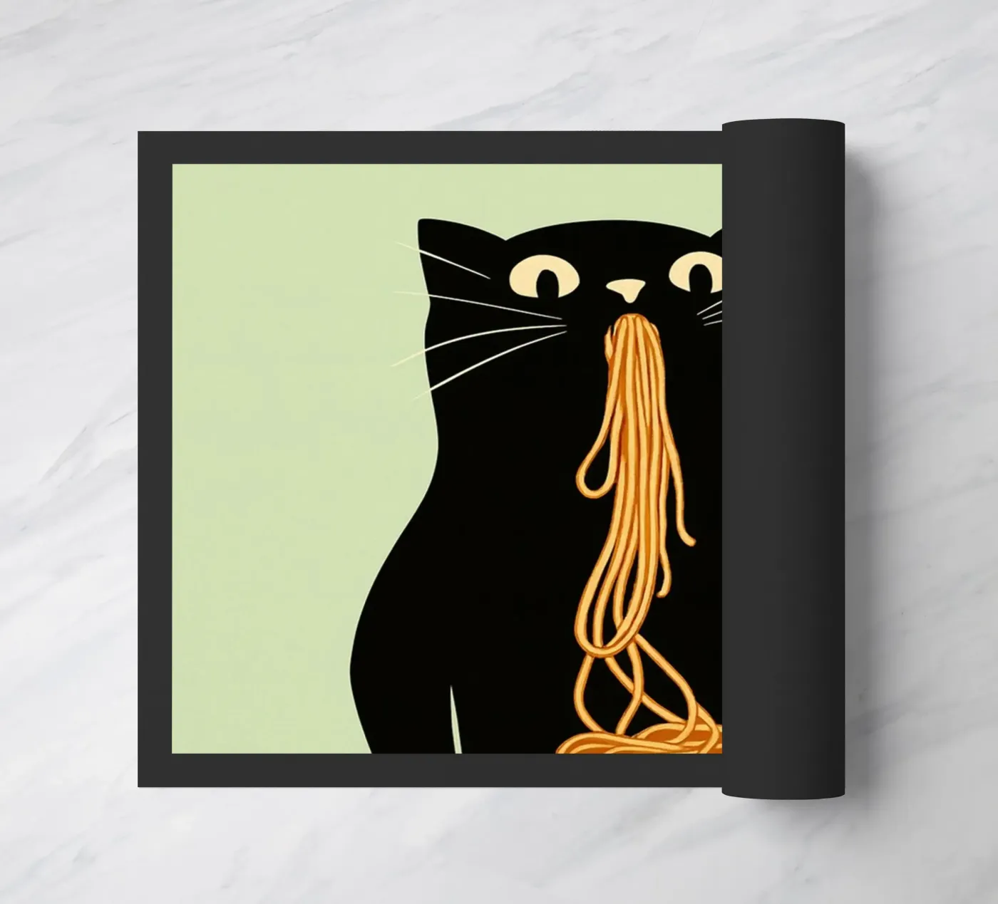 meer spaghetti deurmat van kroocoot