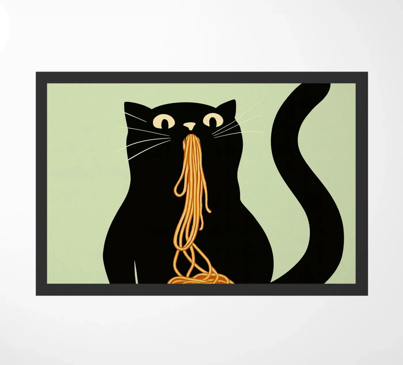 meer spaghetti deurmat van kroocoot