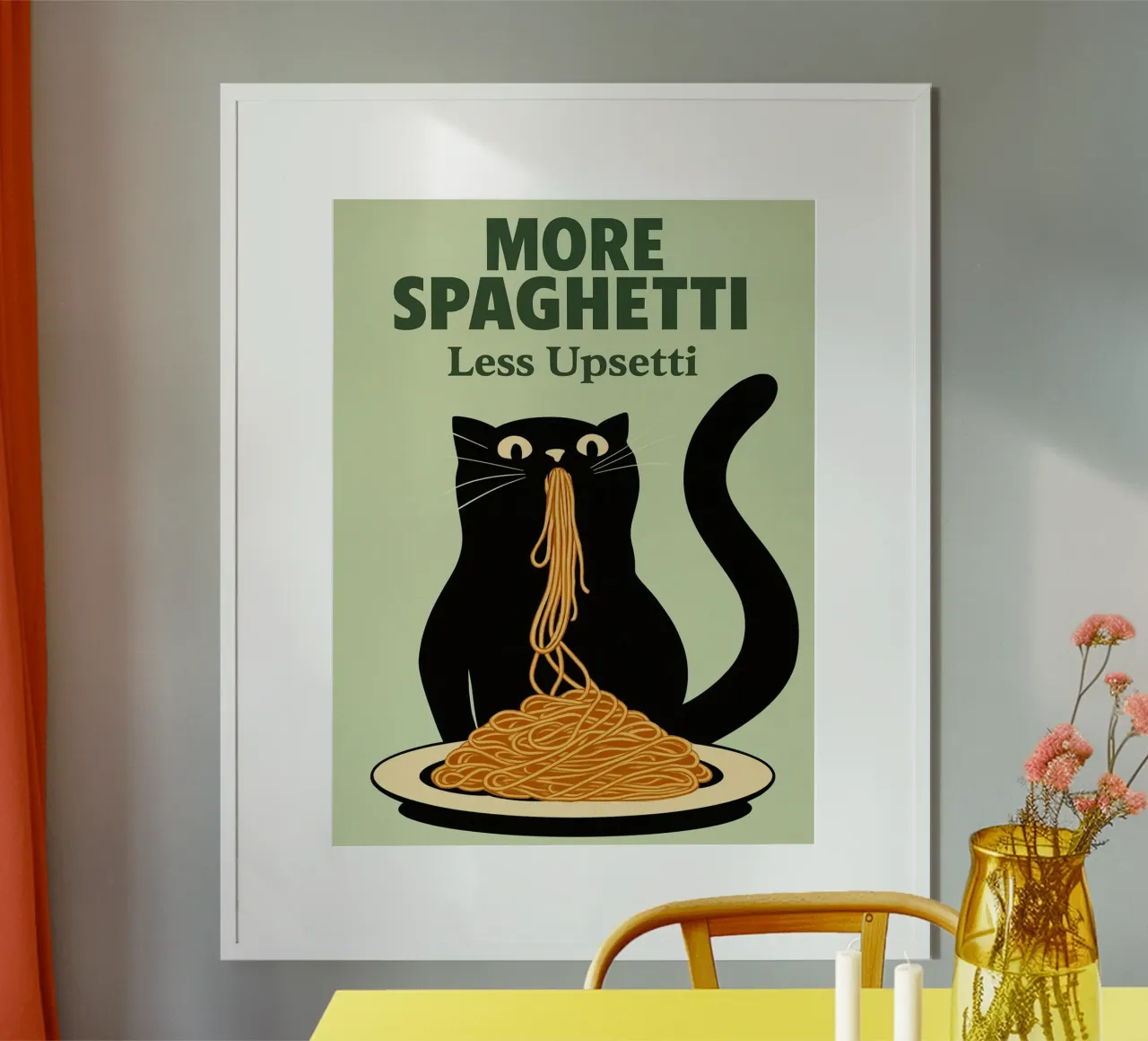 more spaghetti poster da kroocoot