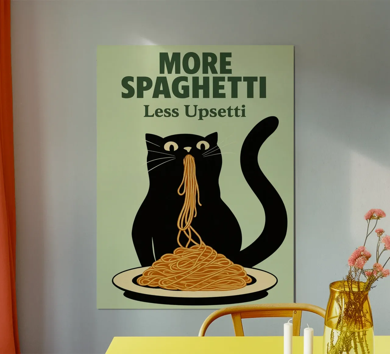more spaghetti poster da kroocoot
