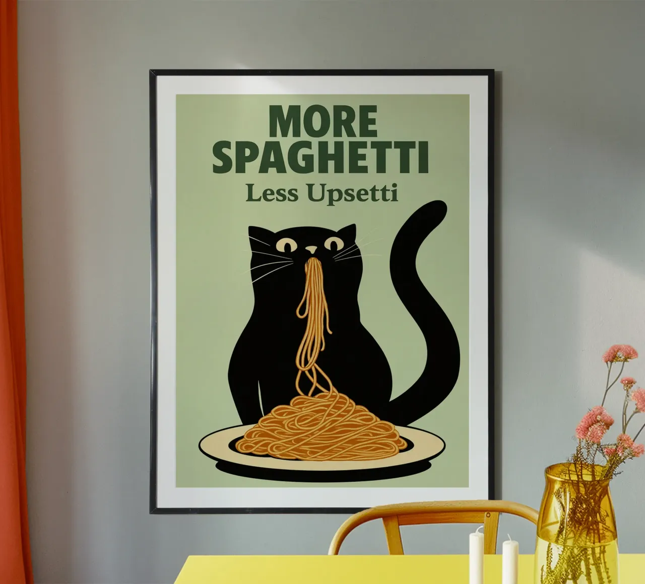 more spaghetti poster da kroocoot