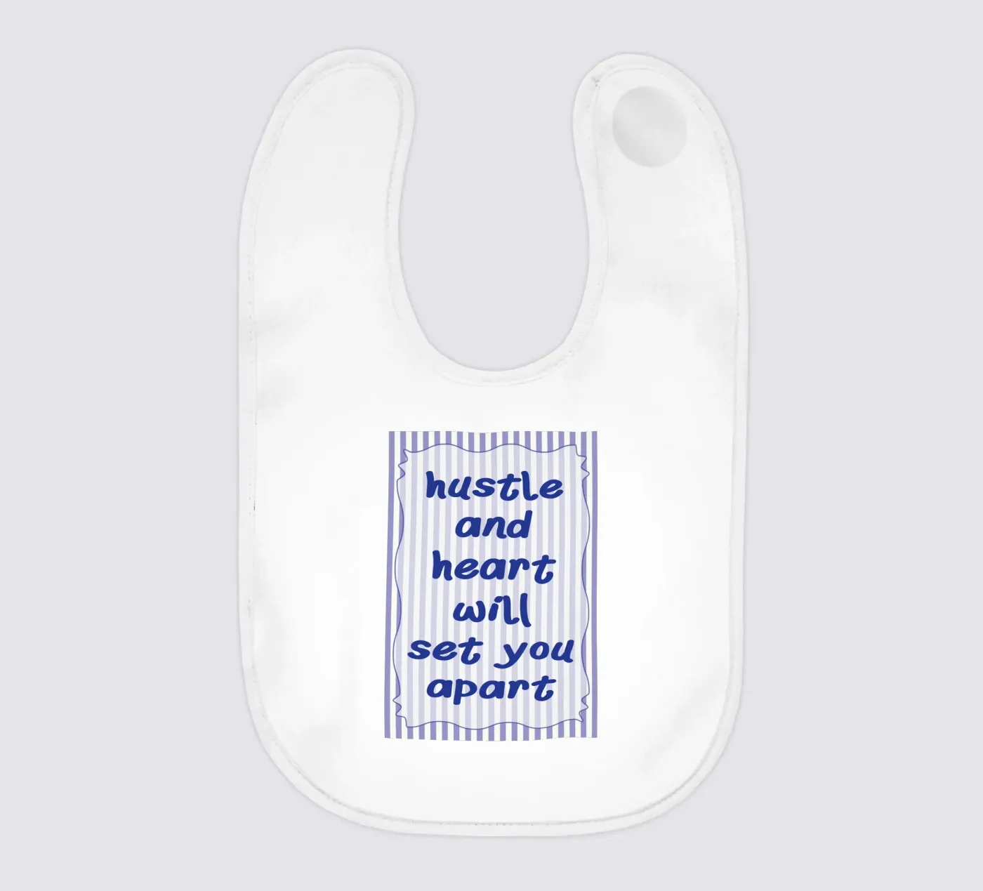 cuore e fatica bavaglino da kroocoot