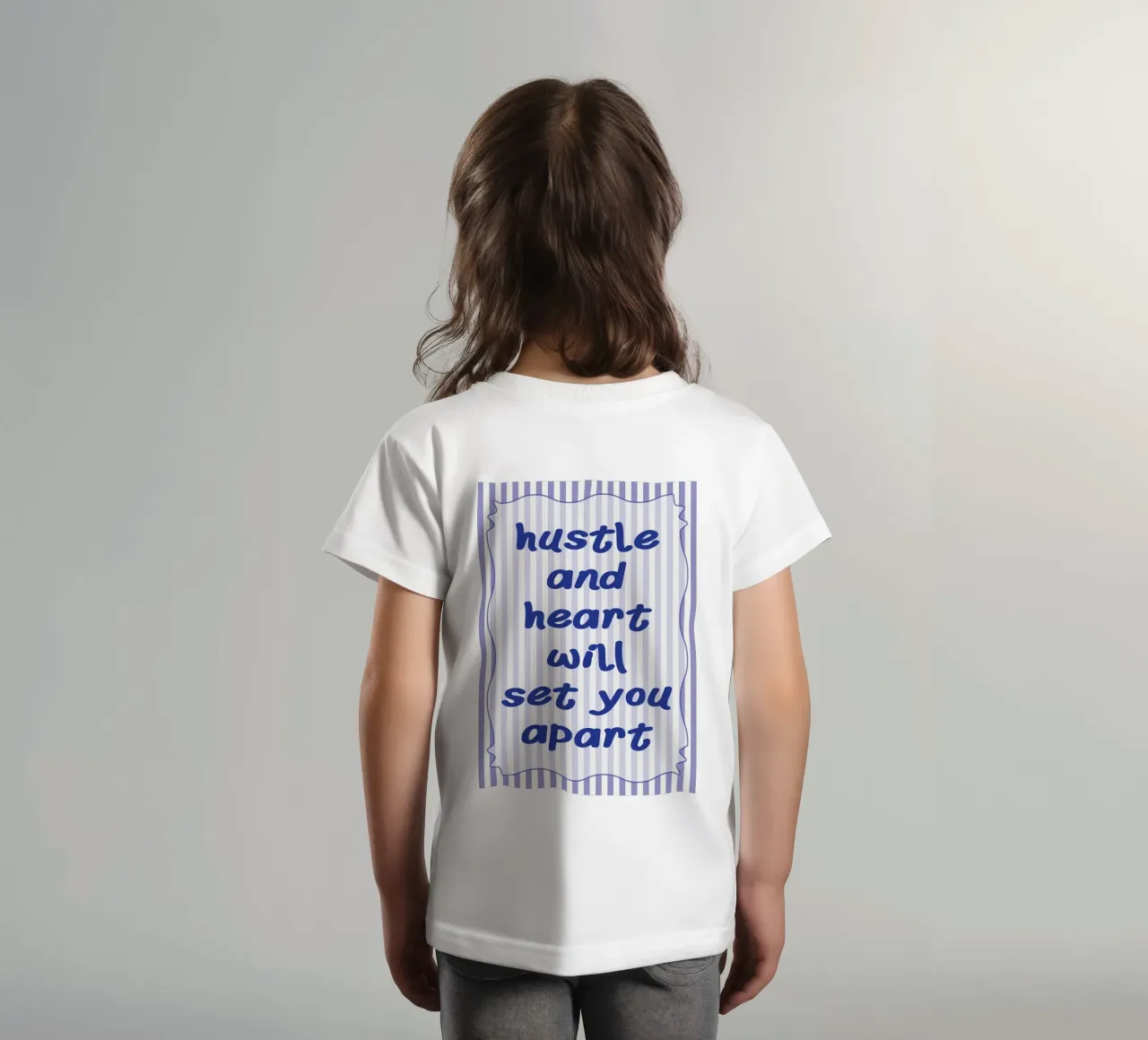 cuore e fatica t-shirt bambini da kroocoot