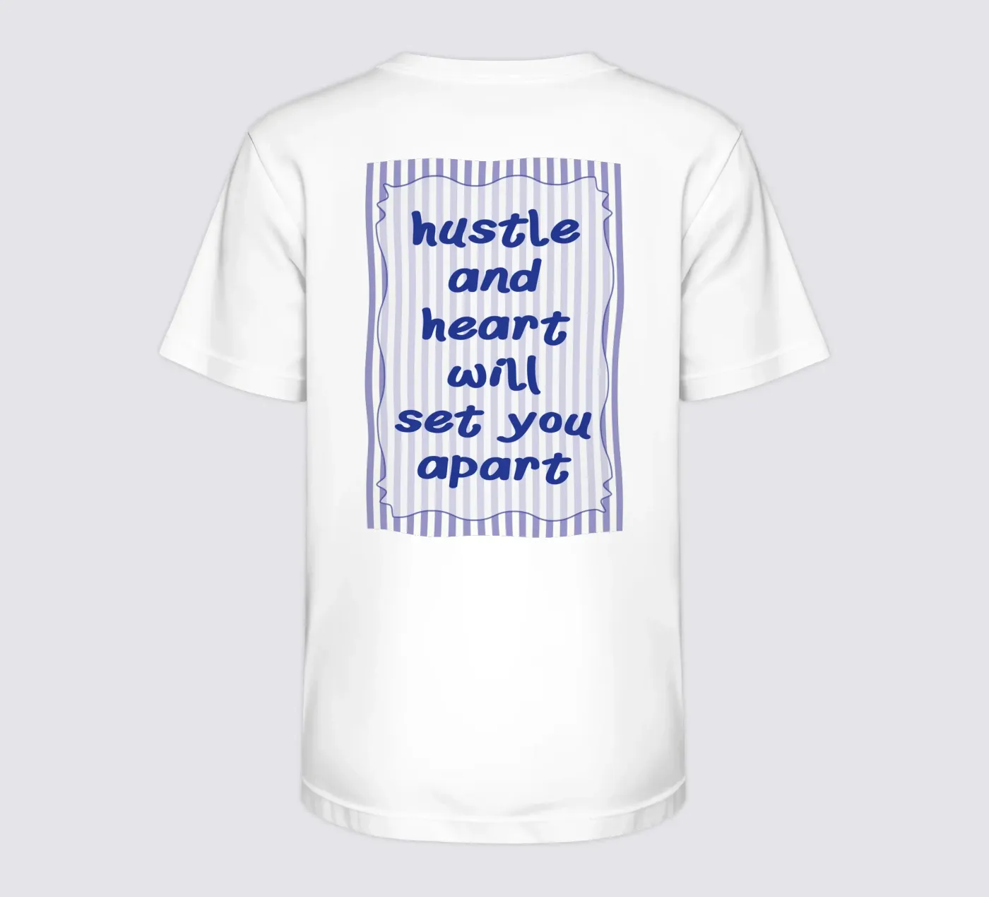 hustle and heart t-shirt bambini da kroocoot