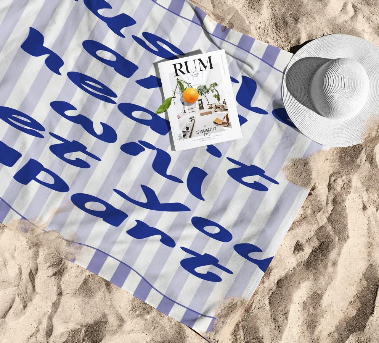 cuore e fatica telo mare da kroocoot