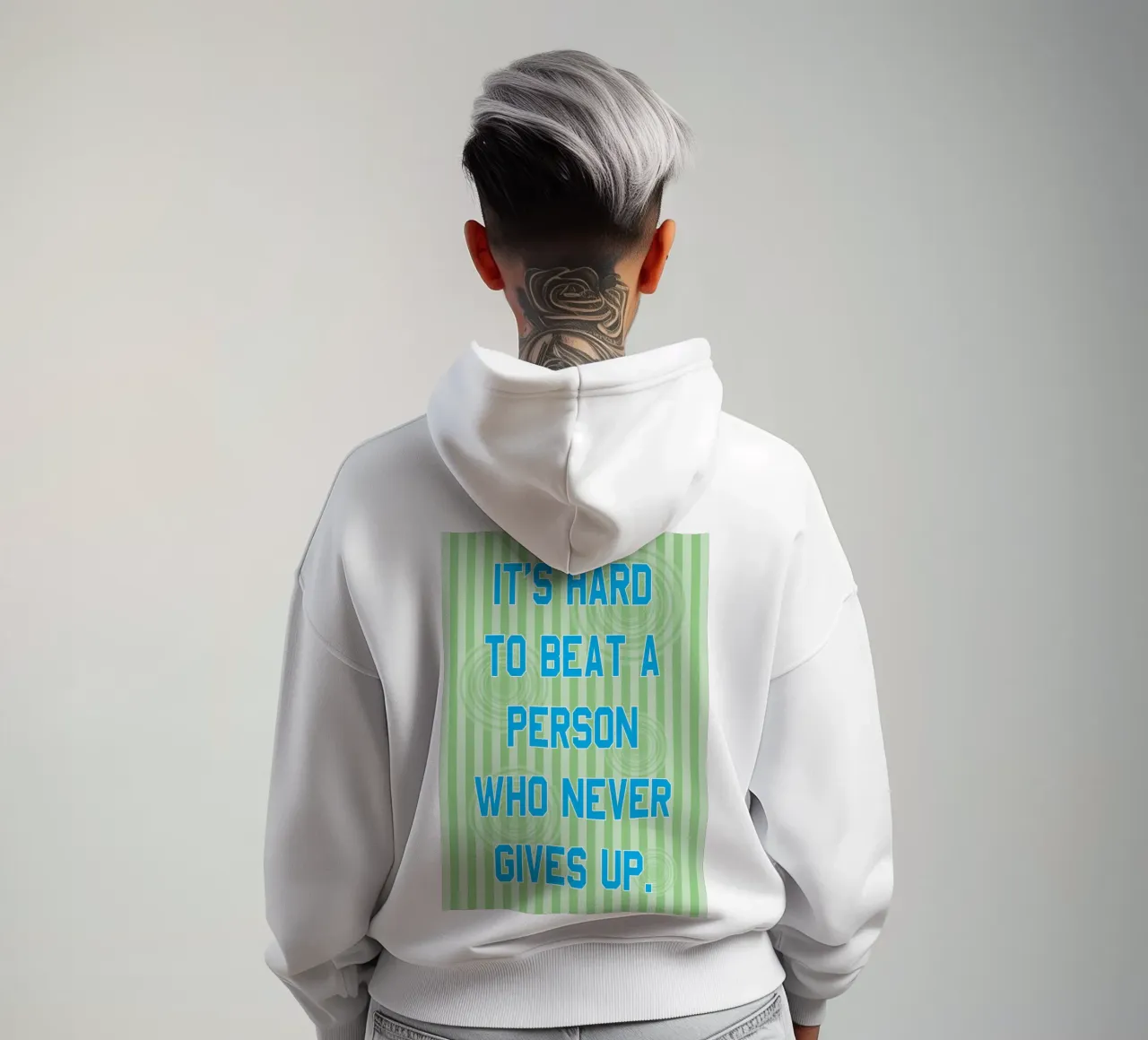 è difficile battere una persona felpa con cappuccio da kroocoot