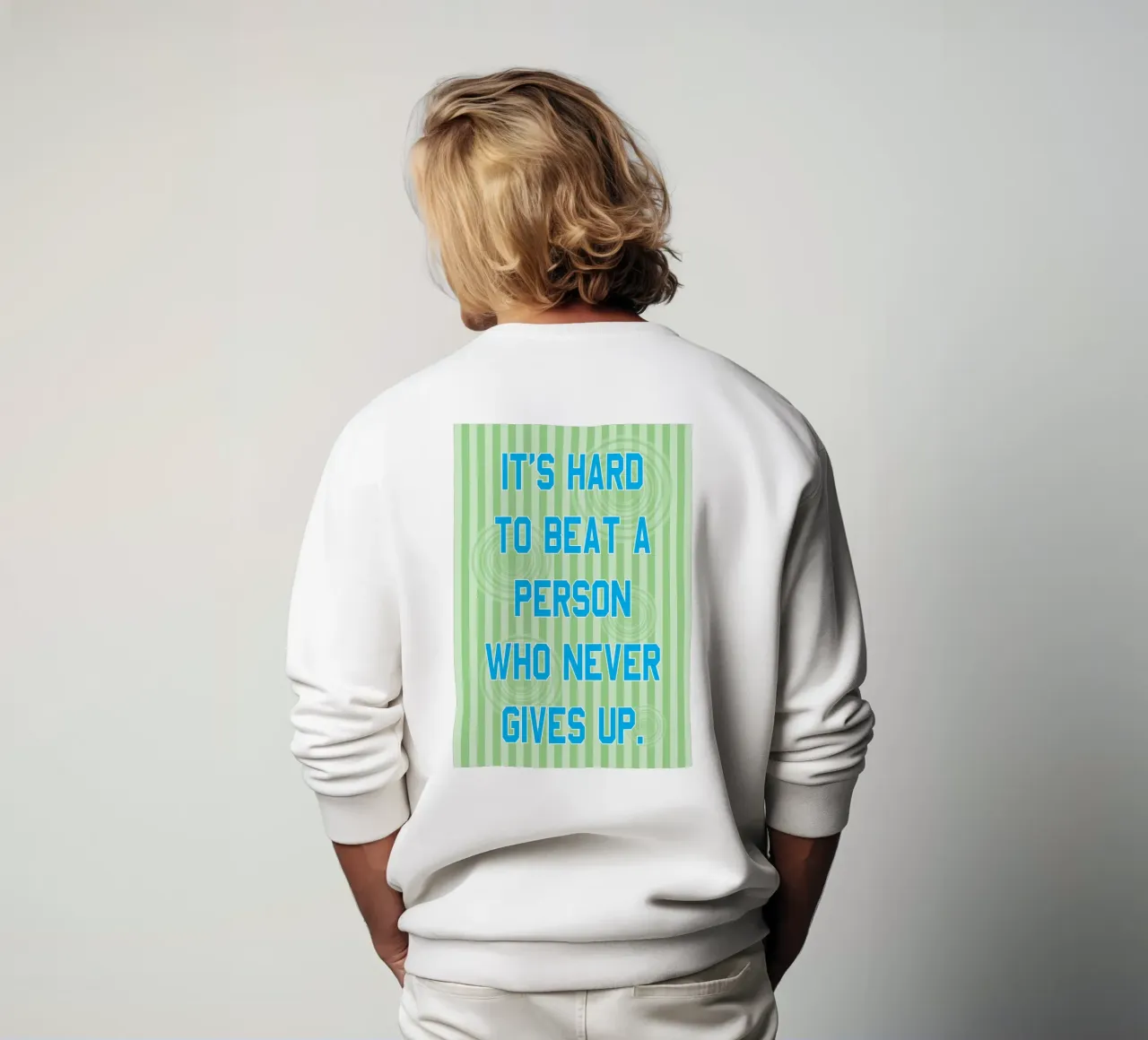 è difficile battere una persona felpa da kroocoot