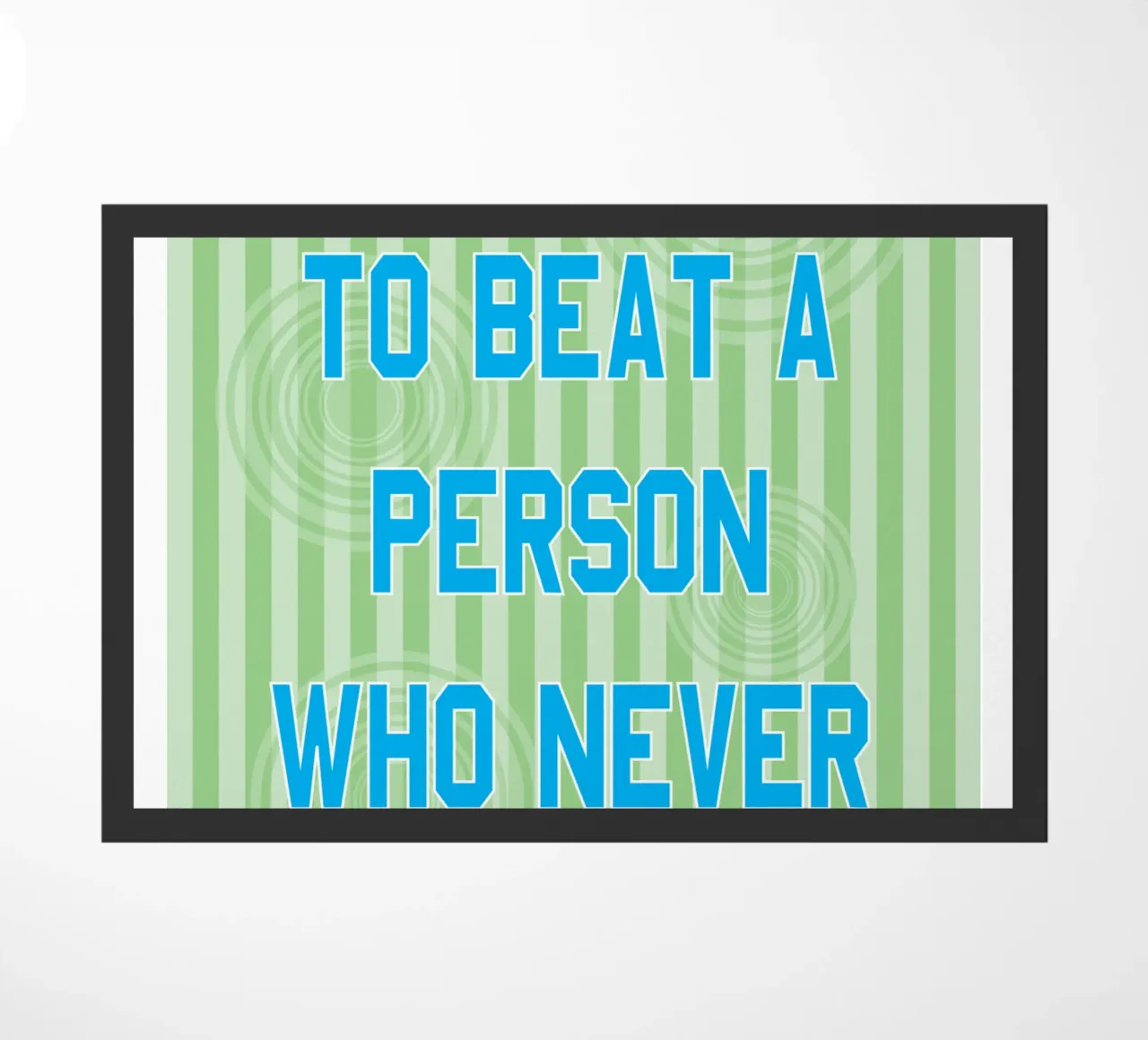 è difficile battere una persona zerbino da kroocoot