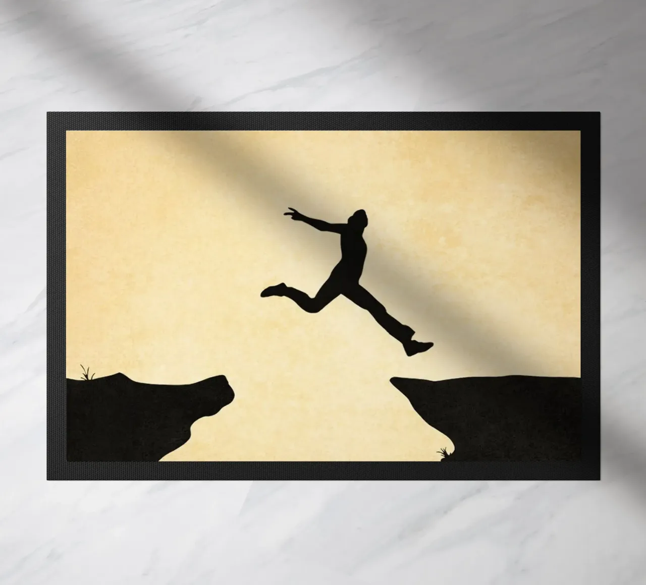 never try never know doormat by kroocoot