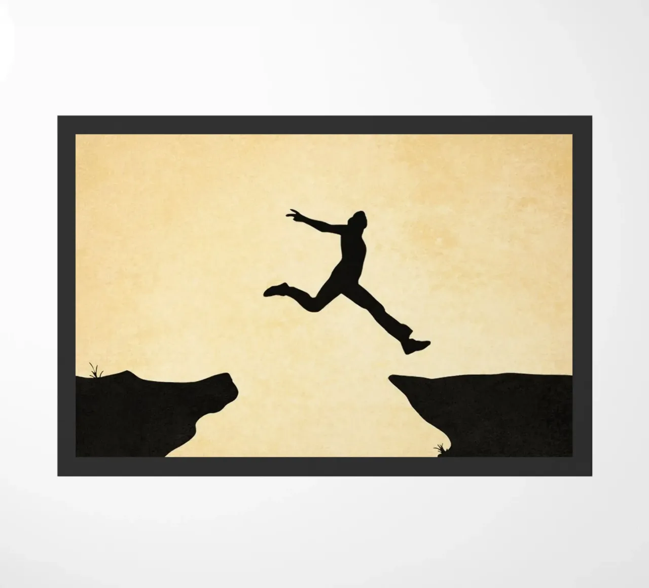 never try never know doormat by kroocoot