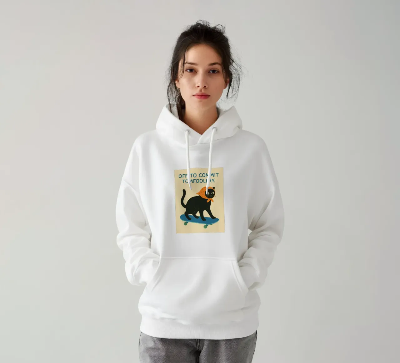 off to commit tomfoolery hoodie by kroocoot