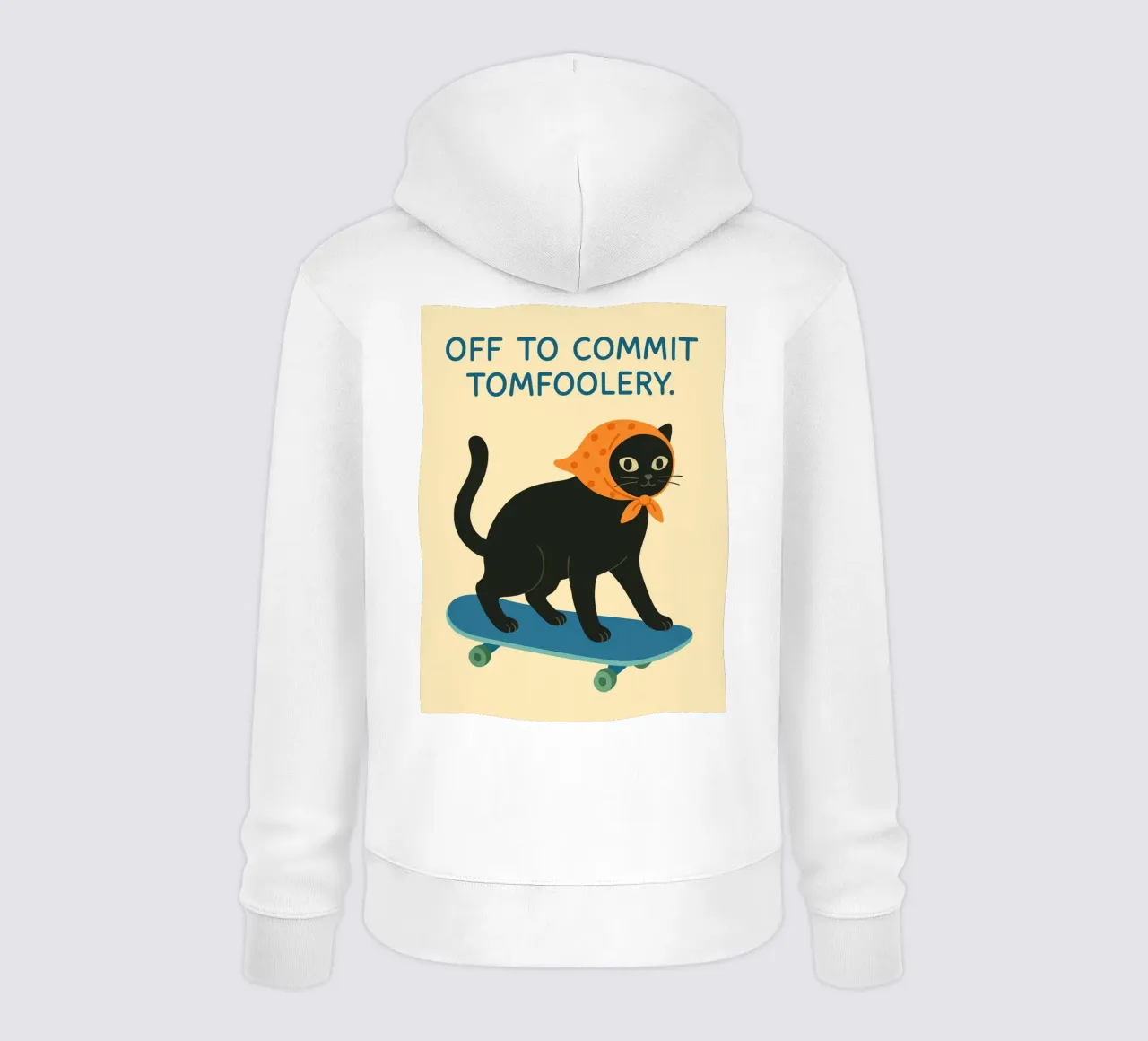 off to commit tomfoolery hoodie by kroocoot