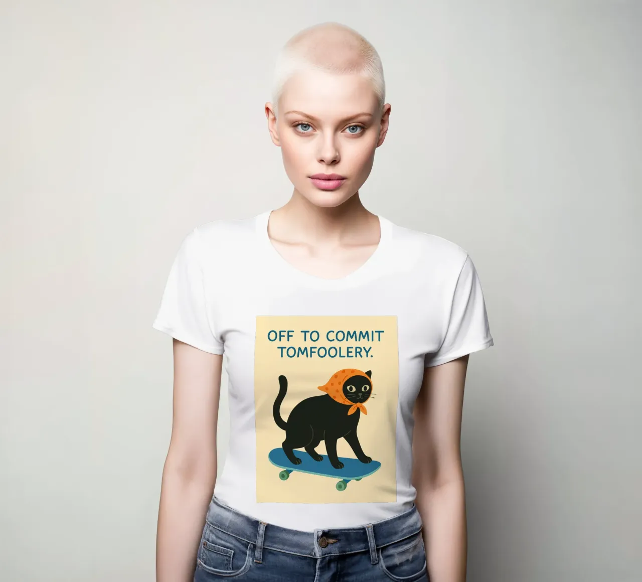 per commettere una sciocchezza t-shirt da donna da kroocoot