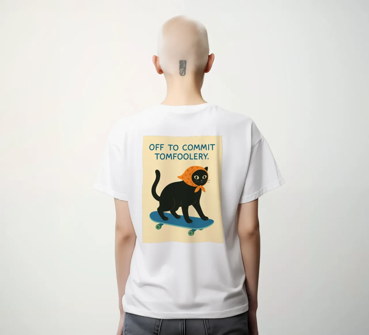 per commettere una sciocchezza t-shirt da donna da kroocoot