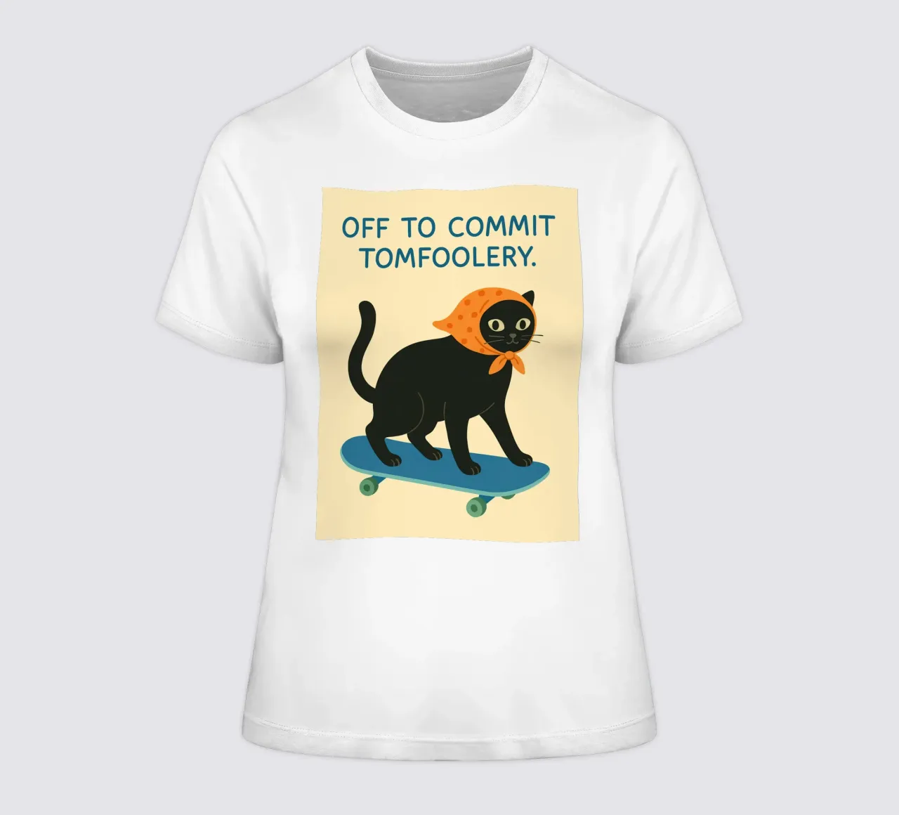 per commettere una sciocchezza t-shirt da donna da kroocoot
