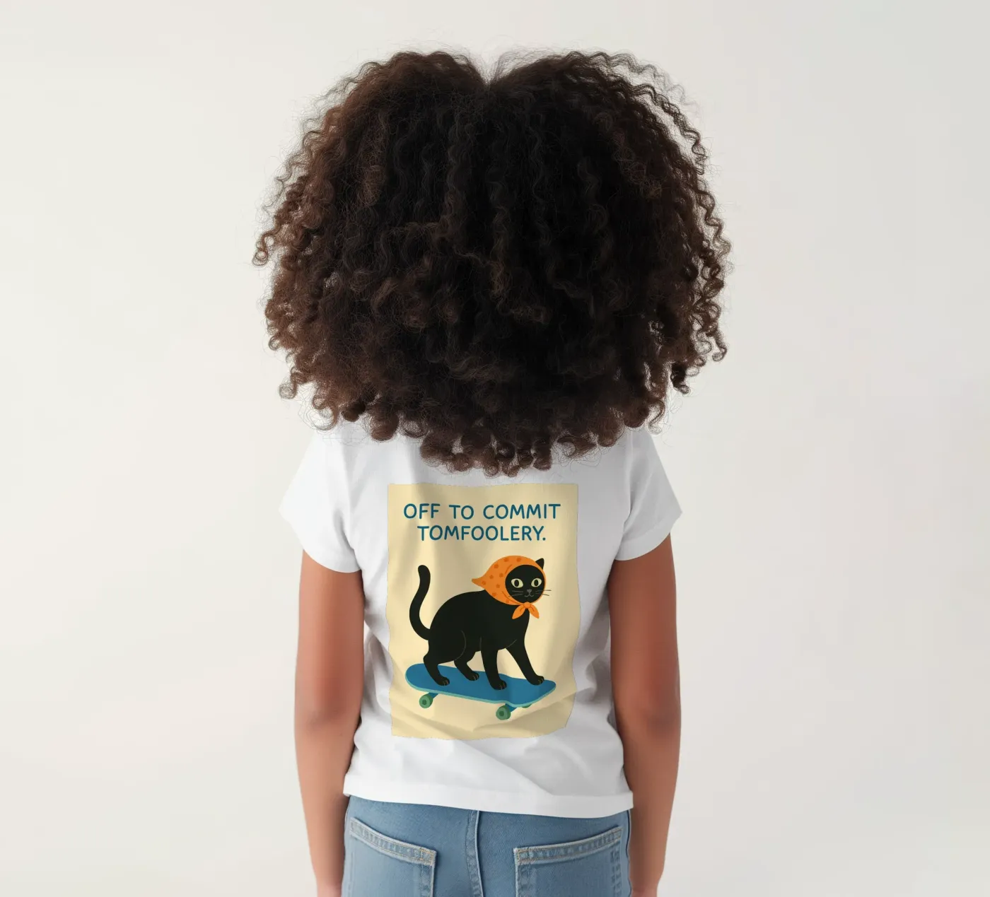 off to commit tomfoolery Kinder T-Shirt von kroocoot