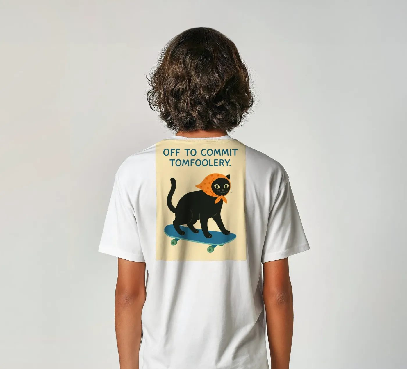 off to commit tomfoolery Kinder T-Shirt von kroocoot