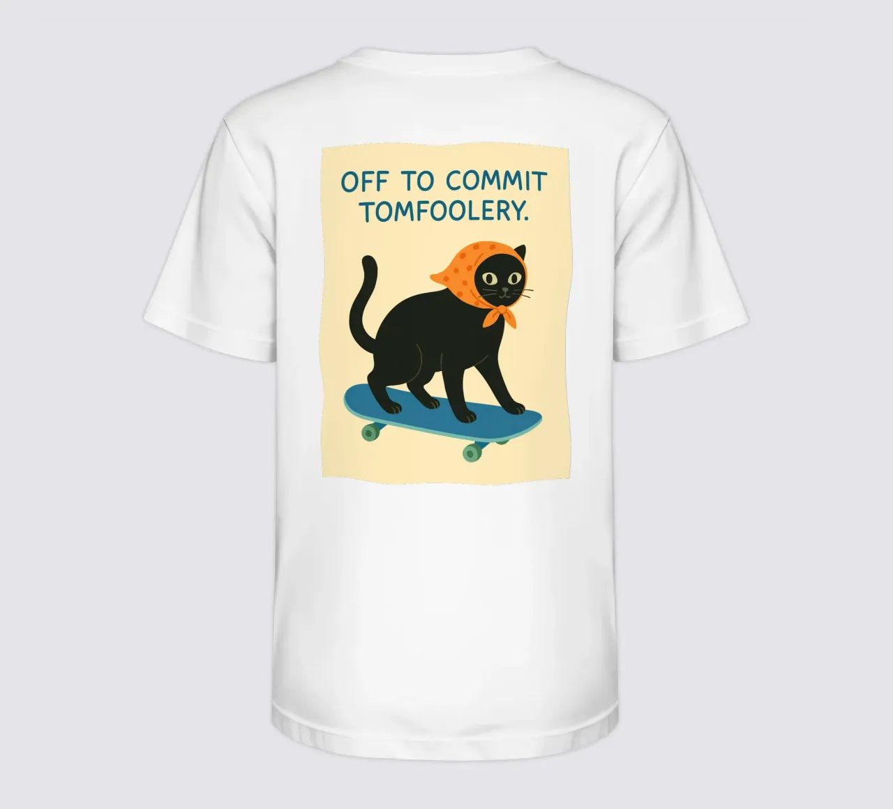 off to commit tomfoolery Kinder T-Shirt von kroocoot