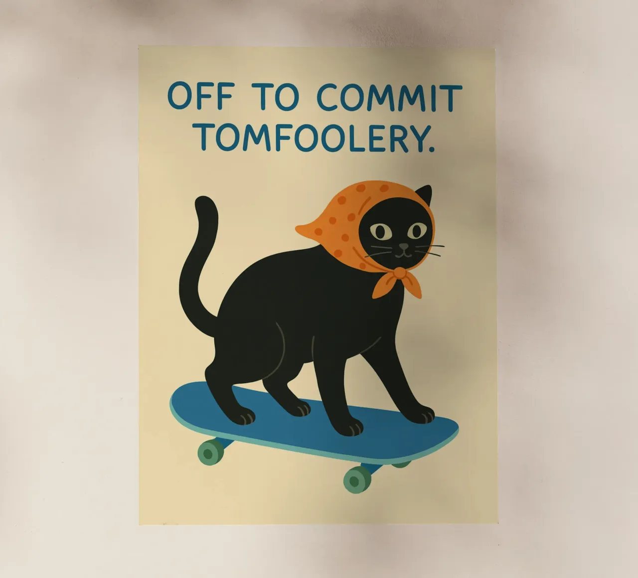 off to commit tomfoolery Backlit Folie von kroocoot