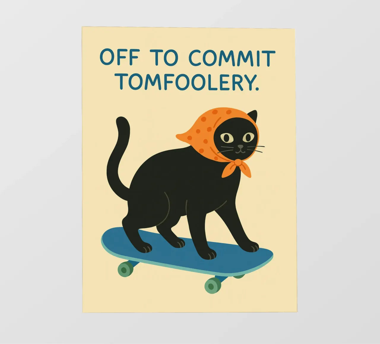 off to commit tomfoolery Backlit Folie von kroocoot