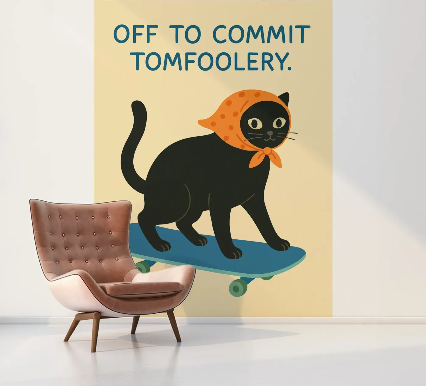 off to commit tomfoolery Fototapete von kroocoot